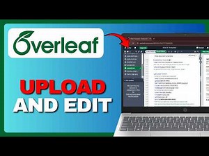 How to Upload and Edit a Resume in Overleaf (Full Guide) 2026!