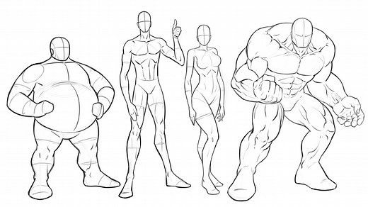 How to Draw Various Body Types and Proportions for Comics | Robert Marzullo | Skillshare