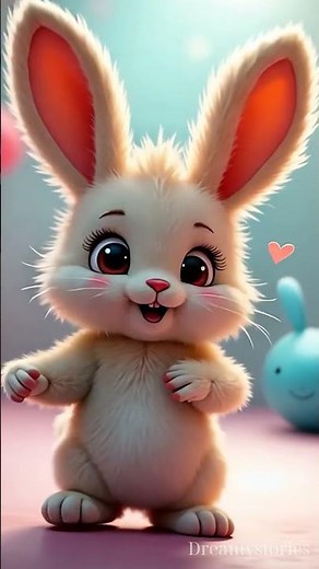 Dancing Rabbit for Kids | Fun Animation Video | Cute Rabbit Stomping Short