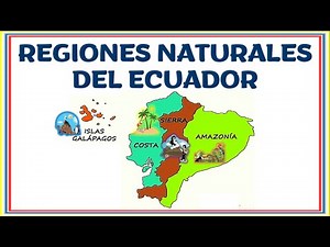 REGIONES 🇪🇨 🥰 NATURALES DEL ECUADOR #educación #viralvideo