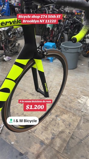 Bicycle shop 274 50th ST Brooklyn NY 11220#bicycleshop #bicycle #bike #cervelobikes #brooklyn