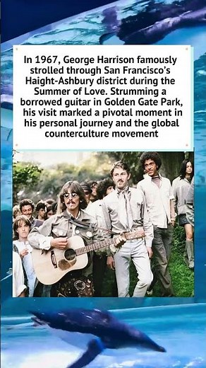 George Harrison in Haight-Ashbury: 1967 ☮️