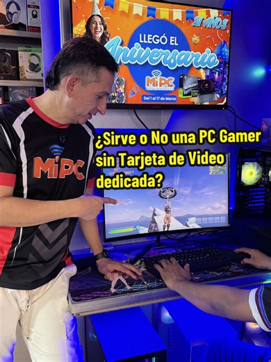 ¿Sirve o no sirve una PC Gamer sin tarjeta de vida dedicada? Aquí te lo mostramos. Cuéntanos en los comentarios que te pareció. . . #f#fornitev#valorantP#PCGamerG#GamingPCG#GamersColombia