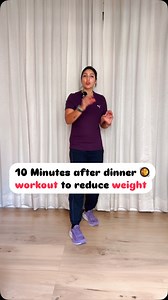 10 Minutes after dinner 🥘 workout to reduce weight. . . . #weightloss #homeworkout #fullbodyworkout #fitness | Neha Fun and Fitness