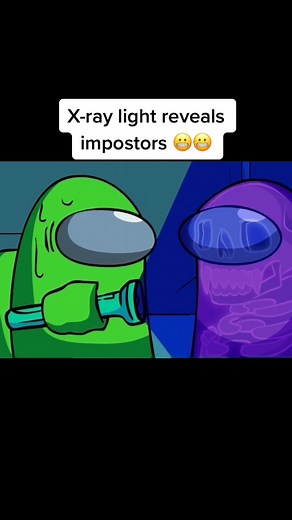 Unveiling Imposters with X-Ray Light | Among Us Animation