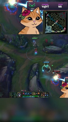 she helped her jungle #leagueoflegends