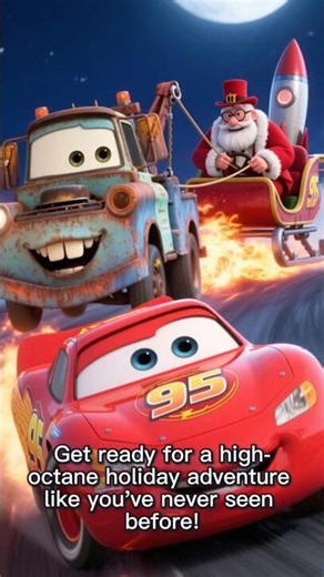 PRESENTS SCATTERED! 🎁 Can McQueen & Mater Save Christmas? 🏎️💨