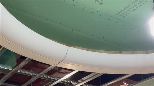 干净装修新标准 grg少尘施工#GRG#GRG吊顶#GRG装修