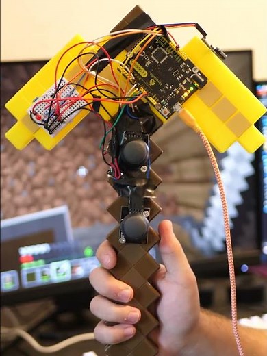 Built an AWESOME MINECRAFT Controller