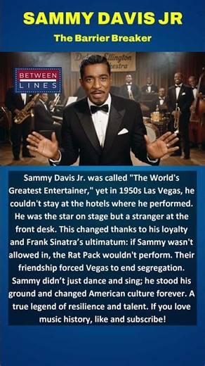 SAMMY DAVIS JR: How Sammy Davis Jr. integrated Las Vegas