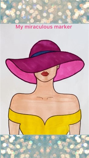 A charming stranger!shorts#art#painting