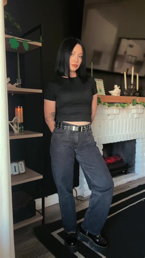 Stylish All Black Outfit Ideas Featuring Dr. Martens