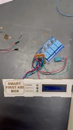 Smart First Aid Box using Arduino | Amazing Life Saving Electronics Project #diyelectronics #diy
