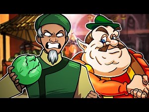 Morshu vs The Cabbage Merchant. PowerPoint Rap Battles (ft. Snakebite126 & Hazelmoth)