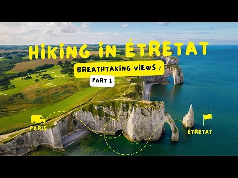 Perfect Day Trip to Étretat | Exploring France’s Stunning Coastal Cliffs! 🇫🇷 | 4K UHD