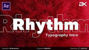 Videohive Rhythm Typography Intro - 24758415 AEdownload.com