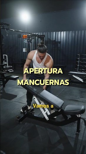 Aperturas con mancuernas