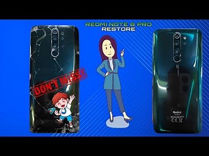 REDMI NOTE 8 PRO RESTORE