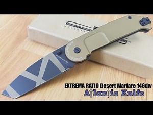 EXTREMA RATIO BF2 CT DESERT TAN WARFARE BOHLER N690 TANTO STAINLESS KNIFE 0146DW