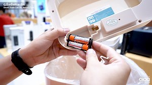 Smart Trash Can Battery Type 15L ຖັງຂີ້ເຫຍື້ອອັດສະລິຍະ...