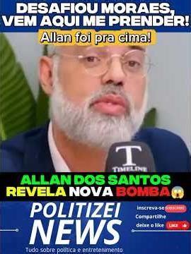 🚨 ALLAN DOS SANTOS DESAFIOU MORAES! SE FOR HOMEM VEM AQUI ME PRENDER 😱