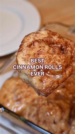 Had to try the viral cinnamon roll recipe and it did NOT disappoint 🤤 Ingredients: • 1 package of cinnamon rolls• 1/2 cup Turner’s Heavy Whipping Cream• 1/2 stick butter, melted• 1/4 cup brown sugar• 1 tsp cinnamon Instructions:• Preheat oven to 375• Place cinnamon rolls in a baking dish• Pour 1/2 cup Turner’s Heavy Whipping Cream overtop • Mix melted butter, brown sugar and cinnamon in a bowl and pour over rolls• Cover with foil and bake for about 20 mins• Remove from oven and uncover• Spread 