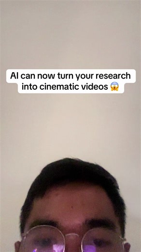 Google just upgraded NotebookLM. It can now turn your sources, research, and documents into cinematic video explainers. Instead of reading through notes, the AI generates a full visual breakdown. Think: • research → explainer video • documents → visual presentation • notes → educational content For creators, students, and researchers this could completely change how information gets shared. NotebookLM is quietly becoming one of the most powerful AI tools for learning and content creation.