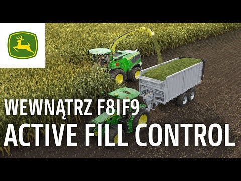 Sieczkarnia John Deere I Automatyka napełniania Active Fill Control