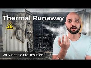 Why Battery Storage Systems Catch Fire (Thermal Runaway Explained)