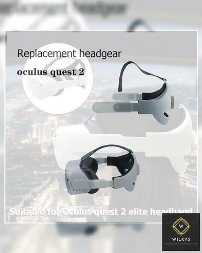 Adjustable Head Strap For Oculus Quest 2 Elite Increase Supporting Improve Comfort-Virtual For Oc...