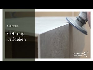 Ceraflex I Gehrung verkleben