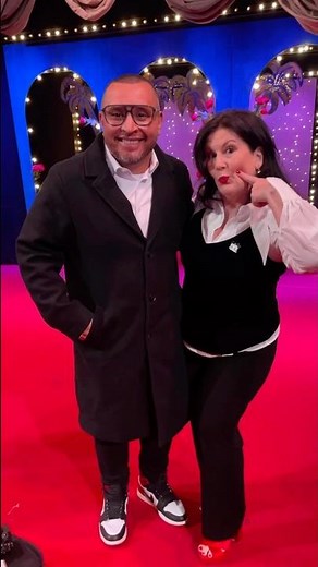 Spending quality time with Sandy Fox (voice of Betty Boop) on Valentine’s Day!