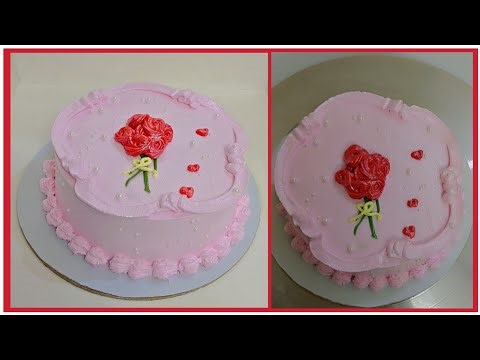 Elegant Cake Design/Simple Cake Design/Cake Design for birthday/Cake Design/Birthday Cake/Cakes