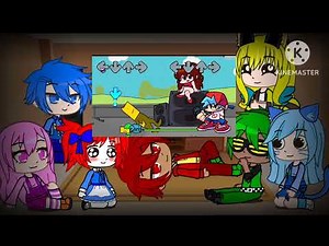 🎎Poppy Playtime React to FNF vs Ron😈📦