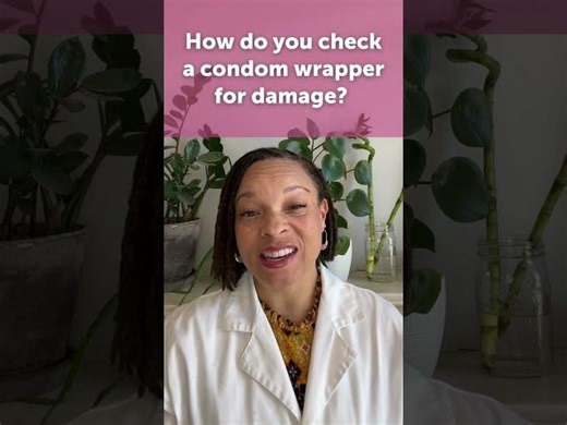 How do you check a condom wrapper for damage? #AskBedsider | Power to Decide
