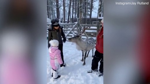 Tamara Ecclestone enjoys winter holiday with family in Lapland