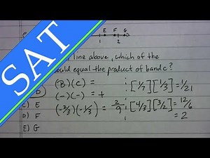 SAT - Number Lines