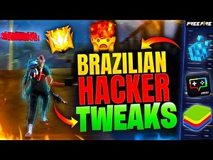 Best BRAZILIAN 🇧🇷 Sensi Tweaks Settings For Free Fire PC To Fix Aim Stuck | BlueStacks 5 | MSI 5