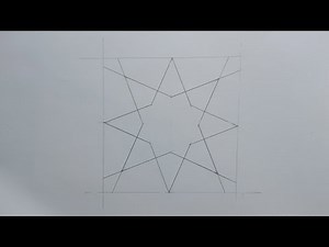 Islamic Geometry Made Easy: Create Stunning 8-Fold Star Patterns with this Step-by-Step Tutorial!