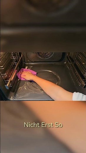 Backofen reinigen ohne Schrubben! 🤯