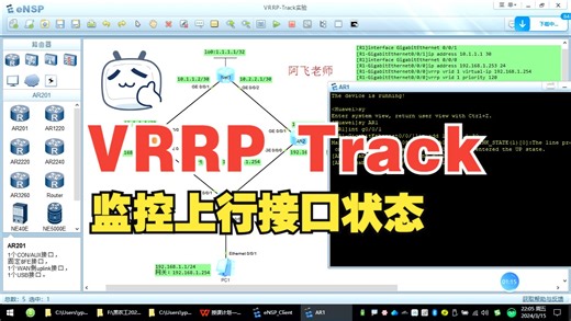 VRRP-Track实验