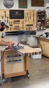 683K views · 1.5K reactions | I travel all the way from the East Coast to Oregon to meet up with my pals Bourbon Moth Woodworking and Key Woodworks to build a super cool and unique walnut shuffleboard table in just 5 days. | KeithJohnson_CustomWoodworking | Facebook