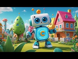ABC with Funny Robots | Fun Nursery Rhyme Song for Kids