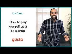 How to Pay Yourself as a Sole Proprietor