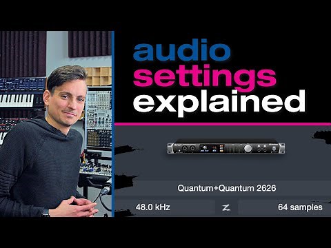 Audio Interface & Dropout Protection Settings Explained