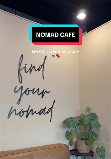 Did you know the NW has a cafe that’s open late? 🌙 Nomad Cafe recently announced their new hours, with Friday and Saturday being open until 2 AM! 📍 12 Royal Vista Way NW # 1134, Calgary, AB T3R 0K4 #YYC #calgary #yyctiktok #yycfood #calgaryfood