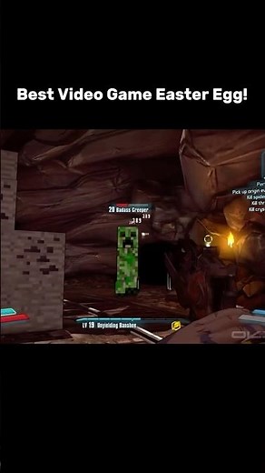 Finding a Creeper in Borderlands 2 is a great Easter Egg!