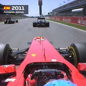 Fernando Alonso acing the start in Spain like a boss 🚀 🇪🇸 | F1