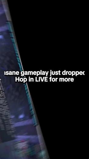 Insane gameplay just dropped!Hop in LIVE for more