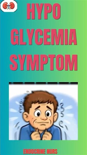 Sweating & Shaky? 🧊 Hypoglycemia 101